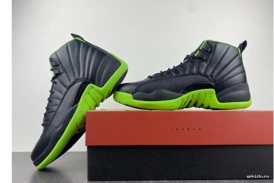 Rep EP 12 GREEN DOF BLACK AJ12 FLIGHT Jordan 0225